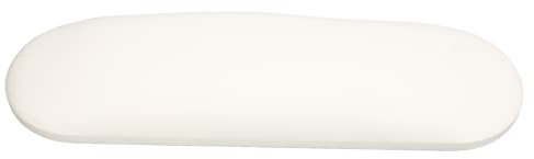 Nail Art Hand Pillow, Soft PU Leather Easy Clean Manicure Arm Rest Cushion for Nail Salon White