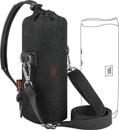 Desing Wish Speaker Carrying Case Compatible with JBL Flip 5/ Flip 6 - Portable Bluetooth Speaker, Anti Scratch Flip5 Flip6 Protector Case Bag Crossbody Travel Speaker Pouch Same Fabric as FLIP 5