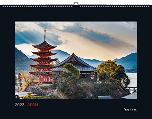 Japan - Kalender 2023 - Kunth-Verlag - Wandkalender mit zauberhaften Aufnahmen - eindrucksvolle Reise nach Japan - 60 cm x 45 cm