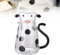 Cow Glass Water Pitcher with Glass Cup, Cow Carafe Set, Cute Cow Glass Pitcher, Cow Pitcher with Cup, Bedside Water Carafe and Glass Set, Cow Water Bottle for Milk Coffee Fruit Tea, 1800ML