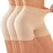 YADIFEN Radlerhose Damen Kurze Hose Damen Shorts Leggings,sehr kurz Shorts,Unter Kleid Rock Anti Scheuern Bequem hohe Taille Boxershorts Hotpants,3 Pack Beige,S