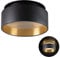 SSC-LUXon Sudara LED Einbau Deckenspot dimmbar indirektes Licht inkl. LED warmweiß 4W 230V - Design Einbau Strahler Gold schwarz