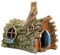 1 décoration en résine pour aquarium en forme de maison en bois
