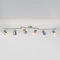 HOFTRONIC - Riga LED Deckenstrahler 6-Flammig - Edelstahl - 6 Spots drehbar/schwenkbar - GU10 - Deckenspot für Wohnzimmer, Küche, Flur - Deckenleuchte - Spotlampe (L1200mm)