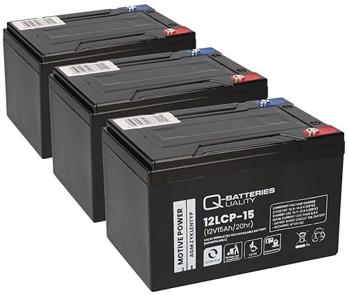 Akku kompatibel 36V 15Ah (3x12V 15Ah) E-Scooter E-Roller