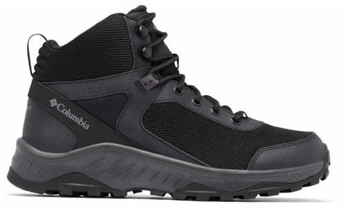 Columbia Trailstorm Ascend Mid WP, Scarponi da trekking alta Uomo, Black/Dark Grey 2024 , 42.5 EU