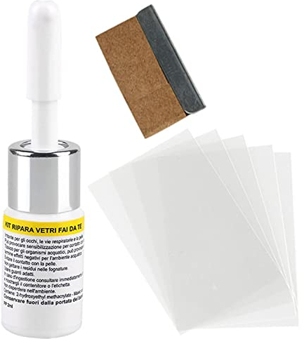Glas Reparatur Set, Glas Reparatur Flüssigkeit, Windshield Repair Kit Für, Steinschlag Reparaturset Windschutzscheibe, Cracked Glass Repair Kit
