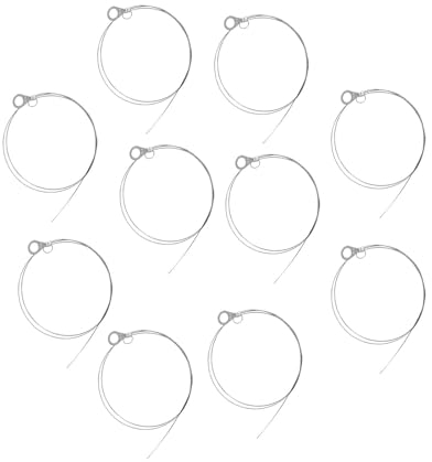 harayaa 10Pcs Soap Cutter Adjustable Replacement Wires Soap String Cutter Soap Steel Wires for Soap Cutting Machine Butter Trimming