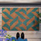 Mainstage – Stylische Kokos-Fußmatte von WECONhome für den Innen- und Zwischenbereich (60 x 90 cm, Natur)