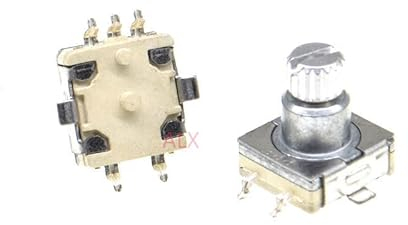 5PCS SMD SMT EC11 Drehgeber 30 Position Schalter 30 bit 9MM Griff Potentiometer 5pin Push-Taste codierung Schalter BZOZHOU