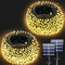 Electight Guirlandes Lumineuses Solaires Étanches - 20m 200 LED pour Pergola/Mur/Clôture, Jardin, Extérieur | 8 Modes de Clignotement | Autonomie 8-10h | IP65 | Décoration Festive Écologique