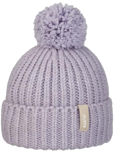 Barts Joansy Pompom Hat Winter Beanie (One Size - Lilac)