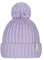 Barts Joansy Bommelmütze Strickmütze Wintermütze Beanie (One Size - Flieder)