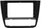 Fascia d'autoradio 2 Din compatible avec la série 1 E88 E82 E81 E87 2004-2011 Auto stéréo Audio DVD support de lecteur panneau tableau de bord Kit cadre Accessoires de commande centrale(Auto AC)