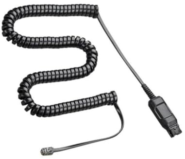 SIMPLETEK - Cavo A10-11/A per cuffie QD RJ-9 - Call Center, Telefono fisso VoIP, Compatibile con centralini e auricolari (Ricondizionato)