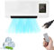 Climafy Aire Acondicionado, Aire Acondicionado Portátil Split Max con Heating & Cooling, Mini Wall Mounted Airacondicionado (B)