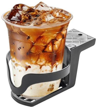 Duvcoywae Desk Cup Holder, Anti-Spill Coffee Mugs Holder, Mug Storage Clamp Bottles Glasses Organizer for Home Classroom Bedroom Table