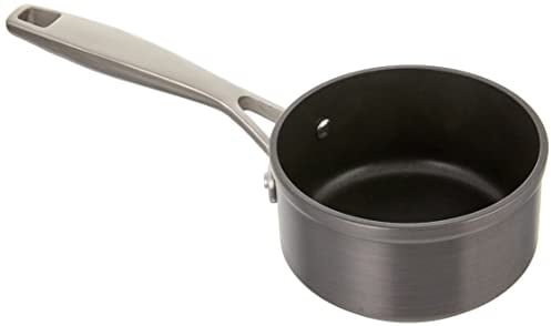 Lacor Anodized Stieltopf, gerade, eloxiertes Aluminium 14 cm