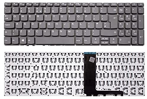 New Laptop Keyboard Replacement For Lenovo IdeaPad 320-15ABR, 320-15AST, IdeaPad V330-15ISK, V330-15IKB, Ideapad L340 17IRH L340-15IRH L340-17IRH UK Layout English Keyboard QWERTY Non Backlit No Frame