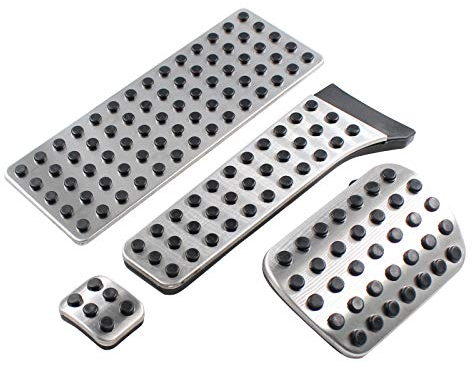 Auto Fußpedalabdeckung Kraftstoffbremse Rutschfeste Kupplungspedal Pads Abdeckung für W203 W204 W210 W211 W212 C E KLASSE