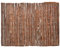 vidaXL Rindenzaun Rasenkante Rollboarder Beeteinfassung Beetumrandung Palisade Sichtschutz Windschutz Zaun Gartenzaun Sichtschutzmatte 1000x70cm