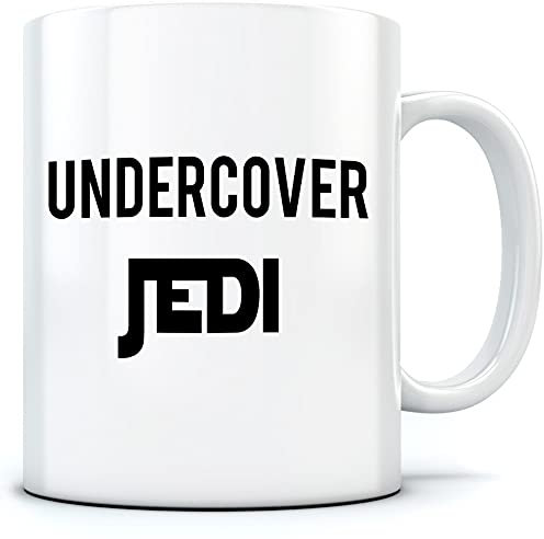 HotScamp Undercover - Mug for Tea Coffee - Knight Fan Star Space Movie One Size White