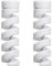HYLOOD 20Pcs Spiral Charger Cord Protector, Spiral Phone Charge Cable Saver, Silicone Flexible Cord Protector, Cable Wire Protector for All Cell Phone Data Line