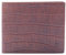 Esquire Croco Geldbörse RFID Schutz Leder 12 cm