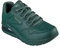 Skechers Women's UNO 2-Air Around You Sneaker, Green-Green, 8, Grün, 38 EU