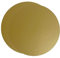 Bases Redondas Finas para Tartas 30cm Ø | Grosor 0,6 mm | Pack de 10 Oro Mate | Soporte Expositor para Bizcochos, Pasteles y Dulces en Cartón | Color Dorado Mate
