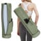 sportsnew Yogatasche Damen mit Nassfach, Flaschenhalter und Durchgehendem Reißverschluss, Tasche für Yogamatten mit Verstellbarem Schultergur