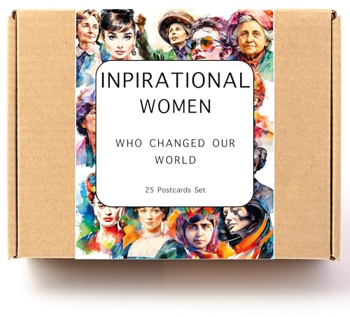 Embracing Mindfulness 25 inspirierende Frauen-Postkarten – Frauen, die die Welt veränderten (25 Karten)