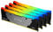 Kingston FURY Renegade RGB 128GB 3600MT/s DDR4 CL18 DIMM (Kit of 4) Desktop Gaming Memory - KF436C18RB2AK4/128