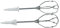 LUTH Premium Profi Parts Rührbesen Finecreamer Set kompatibel mit Bosch 00659642 für Handmixer