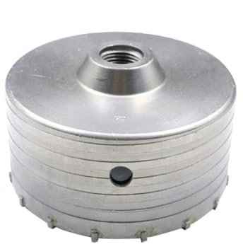 Scie cloche murale foret scie cloche à béton avec arbre rond 30-160mm coupe-trou outil de pierre de ciment de béton, 160mm