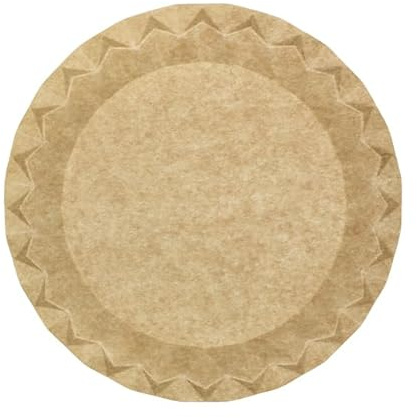 Monouso | 50 Platos de Cartón, Ø23cm, 245g/m² Desechables, Platos de Papel, Cartón Kraft, Cumpleaños, Bodas, Catering