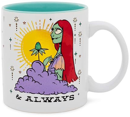 Disney The Nightmare Before Christmas Mug avec inscription « Forever & Always » en relief