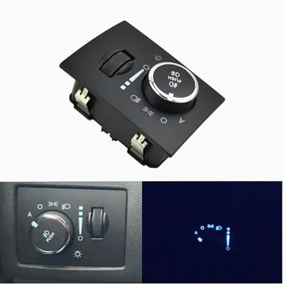 Auto Scheinwerferschalter Für Chrysler Für 300C 2006 2007 Für Jeep Für Benz Auto Scheinwerfer Nebelscheinwerfer Schalter 68189148AA 68189156AA 98258718AA Auto Scheinwerfer Lichtschalter