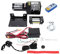 Brilluxa Treuil de récupération électrique, 1 360,8 kg 12 V avec kit de télécommande de fil, compatible avec SUV, VTT, remorque, remorque
