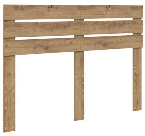 vidaXL Kopfteil Artisan-Eiche Holzwerkstoff