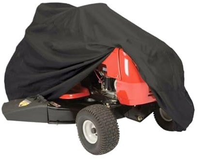 Allzweck-Staubschutzhüllen for Rasentraktoren, Rasenmäher, Maschinen, Garten, Outdoor, Regen, Sonnenschutz, 210D Oxford-Stoff, Größe 10 Rasenmäher Abdeckung(210x120x115cm)