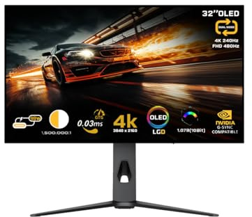 TWISTED MINDS Monitor OLED 4K 32 240Hz 3840x2160