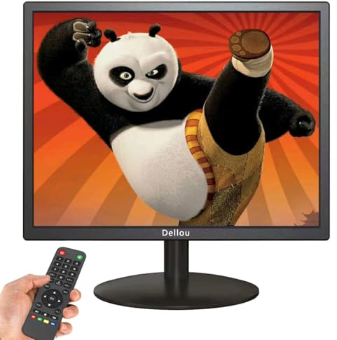 17 pouces Écran d'affichage de surveillance Moniteur CCTV caméra monitor | de sécurité CCTV Interface multifonctionnelle BNC, HDMI, AV, VGA, USB, PC entrée Moniteur d'ordinateur LCD 1920x1080 Full HD