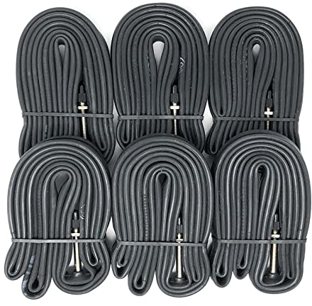 VeloTubes Schlauch 700 x 18/25C, 48 mm Presta-Ventil, 6 Stück