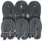 VeloTubes Schlauch 700 x 18/25C, 48 mm Presta-Ventil, 6 Stück
