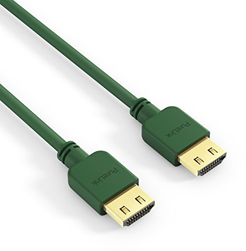 PureLink PI0503-020 High Speed HDMI Verbindungskabel (4K UltraHD (2160p), Ethernet, 18Gbps), 2m grün