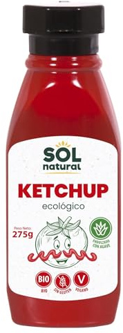 Sol Natural Organic Ketchup 275 g, Standard, Single