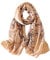 Trillion London® Frühlingskollektion, Designer-Seidenschal für Damen, leichte Halstücher, geeignet für den Alltag, Reisen und Verschenken, glatte und weiche Oberfläche, Größe: 180 x 90 cm,