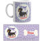 Kembilove Taza de Café de Perro Salchicha Personalizada con Nombre – Taza de Desayuno Razas de Perro – Taza de Café y Té Mascota – Taza de Cerámica Impresa – Tazas de Perro Salchicha