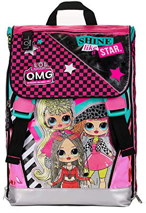 Mamatoy Rucksack für Mädchen und Jungen, mehrfarbig, M, Lol
